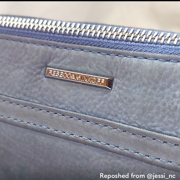 REBECCA MINKOFF SUEDE CROSSBODY BAG! - Picture 3 of 5